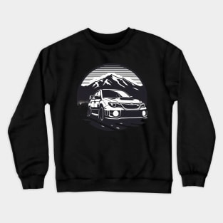 Subaru Impreza STI Rally Car Crewneck Sweatshirt